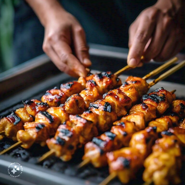 Kipsaté Zelf Maken In Ketjap Marinade